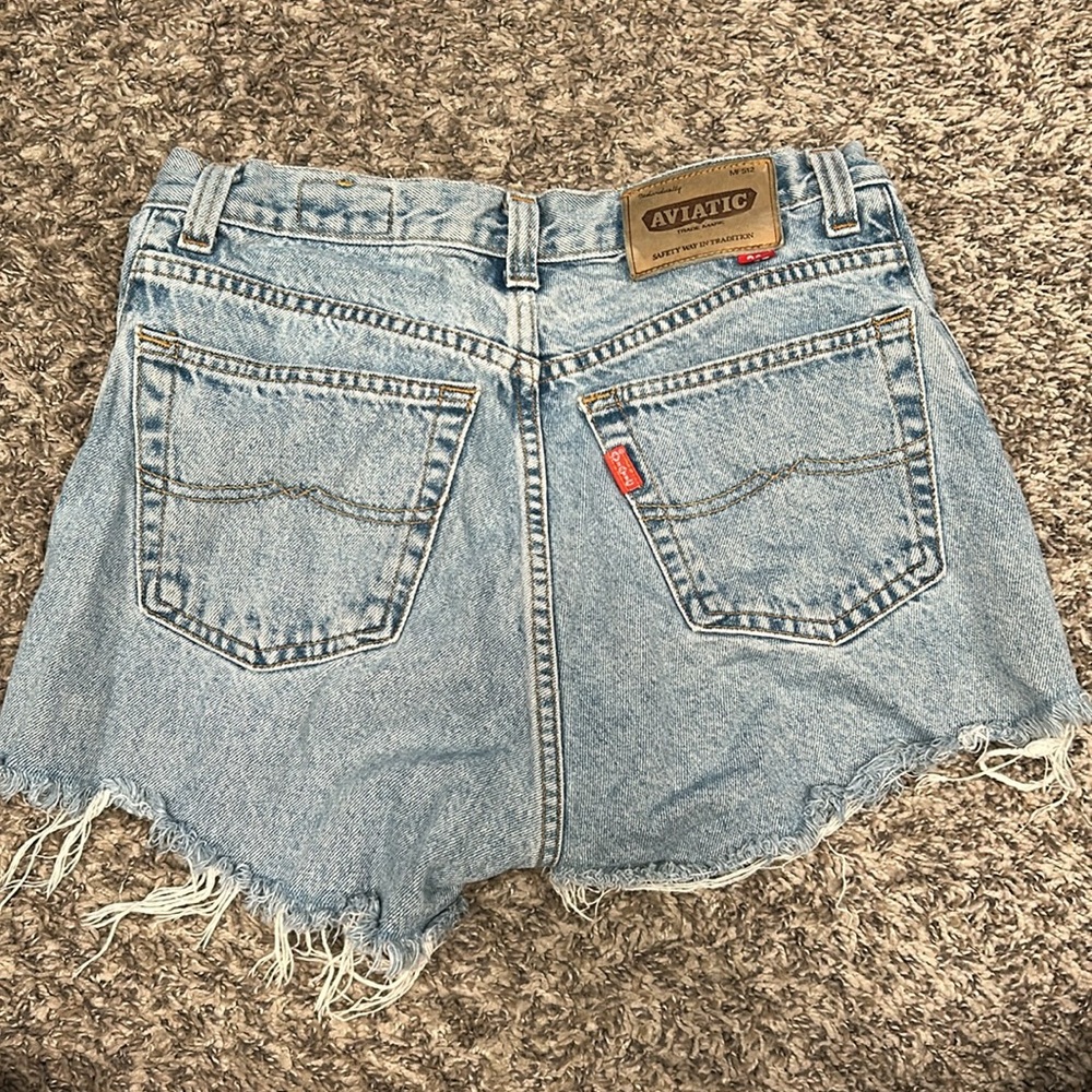 Distressed Denim Women Shorts